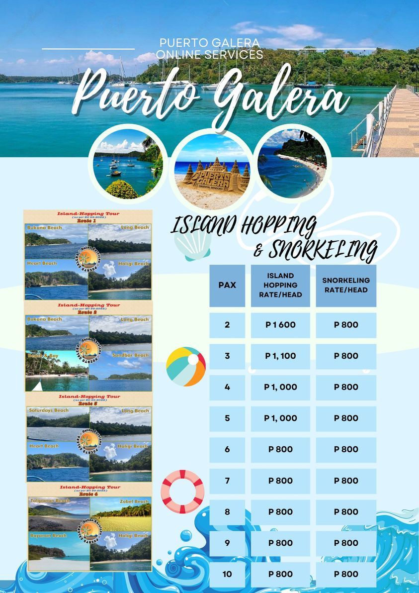 puerto galera travel and tours